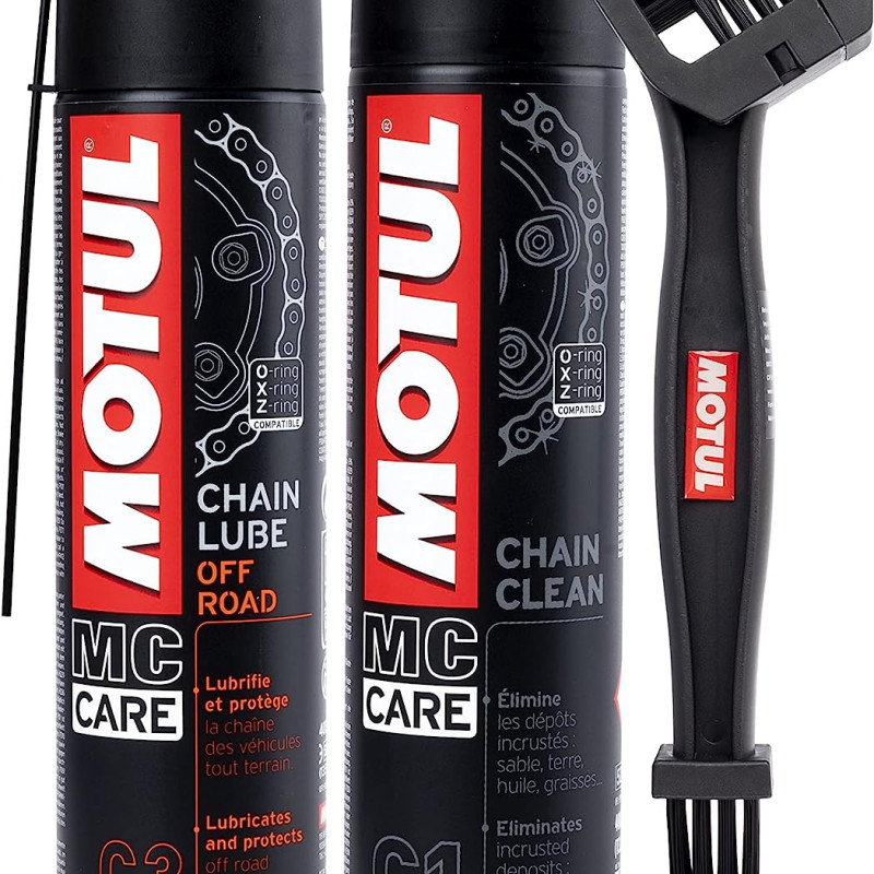 Kit Manutenção Corrente Motul OffRoad C3 + C1