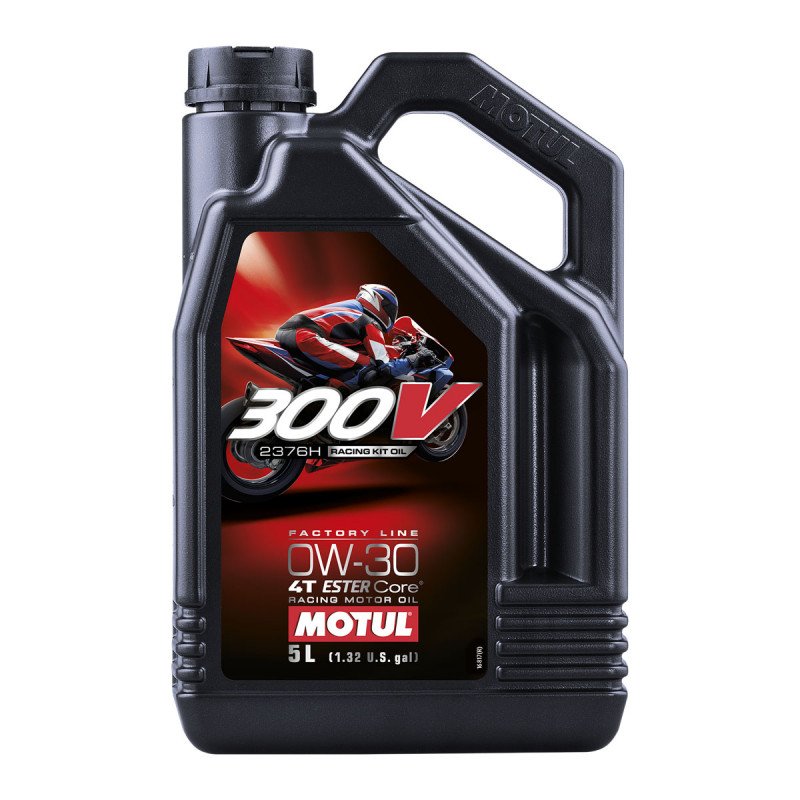 Óleo Motor 4T Motul Factory Line Road Racing 300V R.K.O. 2376H 0w30