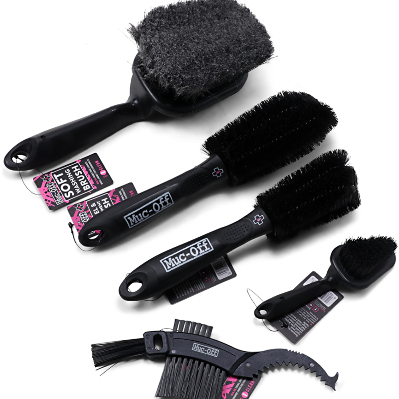 Kit Escovas Limpeza Premium Brush Muc-off