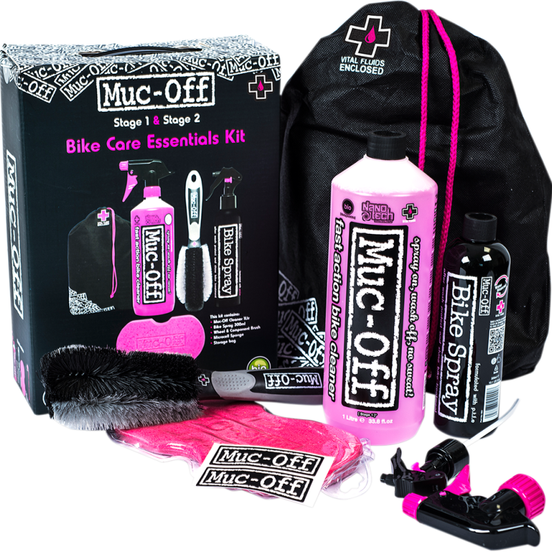 Kit Limpeza Motorcycle Essentials Mucoff