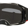 Óculos Airbrake MX Goggle Tuff Blocks Black Gunmetal Dark Grey Lens