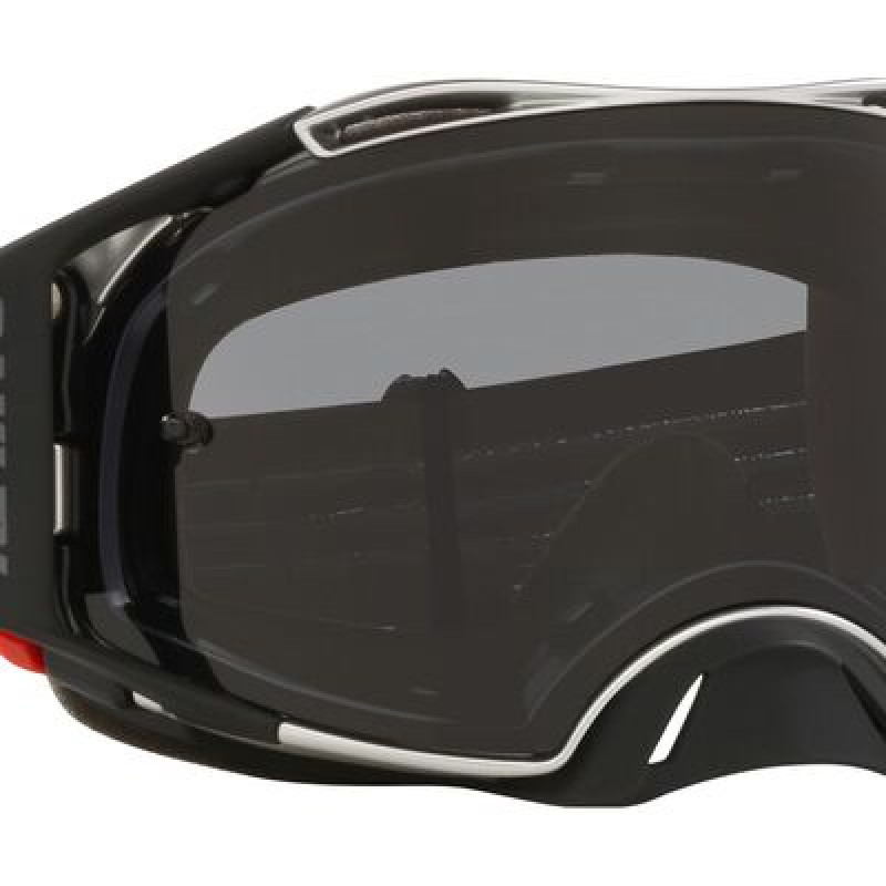 Óculos Airbrake MX Goggle Tuff Blocks Black Gunmetal Dark Grey Lens