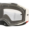 Óculos Airbrake MX Goggle Tuff Blocks White Clear Lens