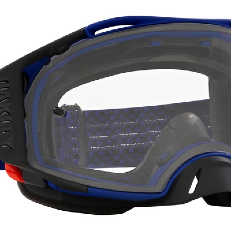 Óculos Oakley Airbrake MX - Lente transparente Moto Blue B1B