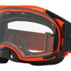 Óculos Oakley Airbrake MX - Lente transparente Moto Orange B1B