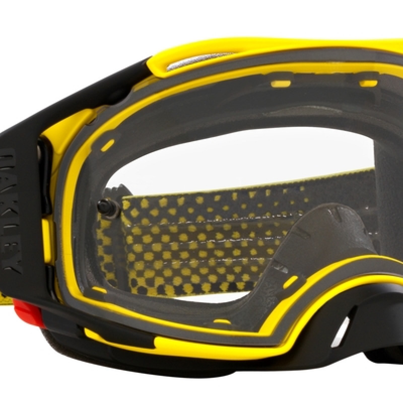 Óculos Oakley Airbrake MX - Lente transparente Moto Yellow B1B