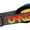 Óculos Oakley Airbrake Crackle Fire MX Blue Iridium