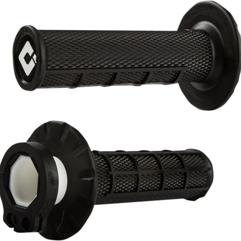 Punhos Odi Mx V2 Lock-on Half-waffle Black