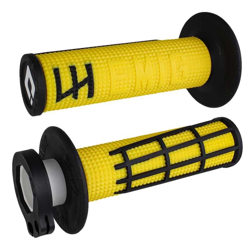 Punhos Odi Lock On Emig2.0 Yellow / Black