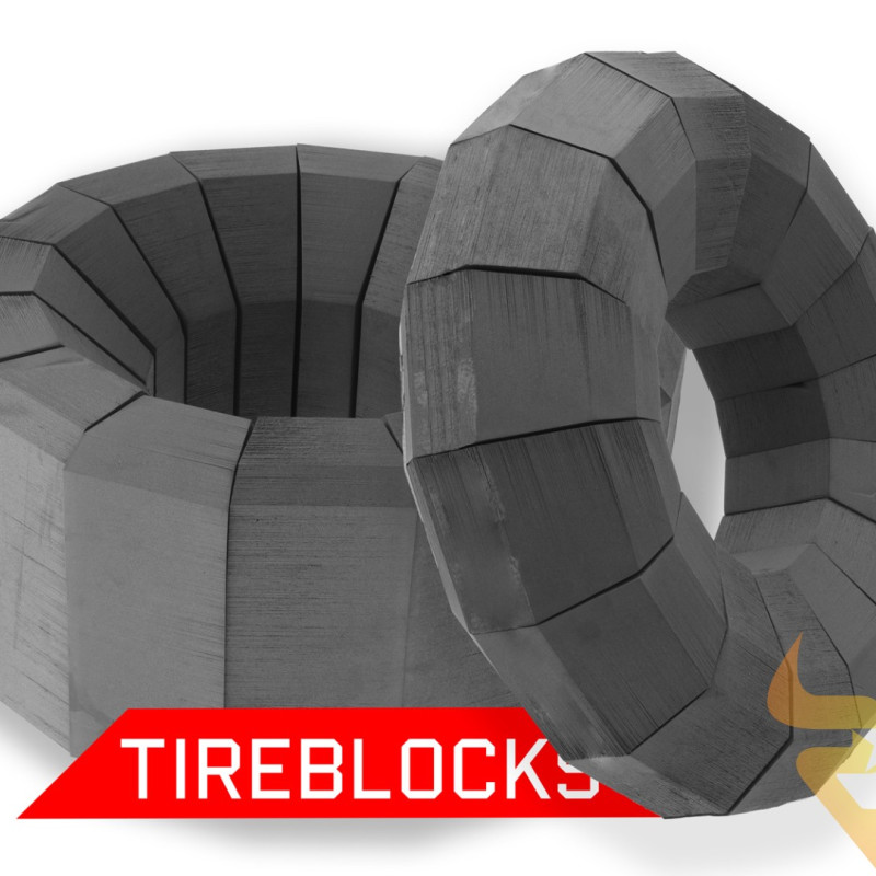 Tire Blocks / Mousse Run Flat Prevention System Atv / Moto4