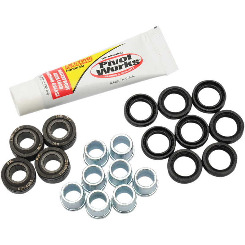 Kit Rolamentos / Casquilhos Pivot Works Triangulos Frontais Inferiores Honda Trx 700 Xx