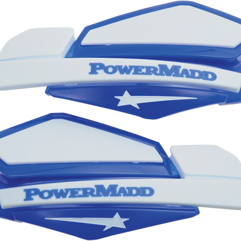 Proteçoes Maos Powermadd Star Series Blue / White