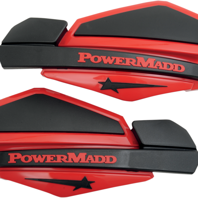 Proteçoes Maos Powermadd Star Series Black / Red