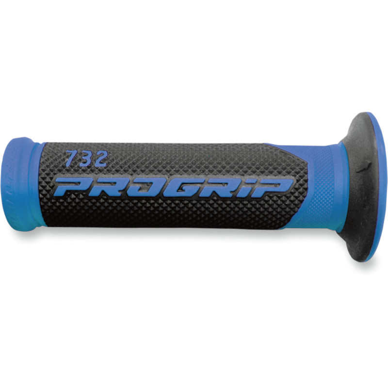 Punhos Pro Grip 732 Mx Double Density Preto / Azul