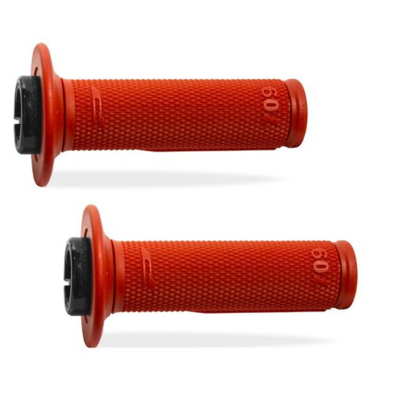 Punhos Pro Grip 709 Lock On  Mx Vermelho