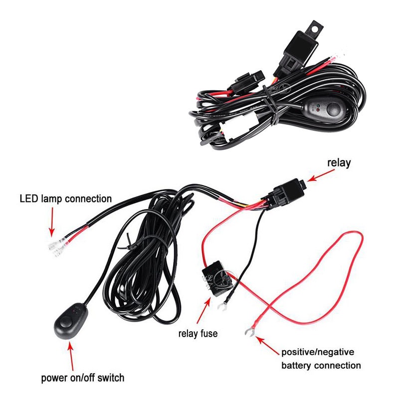 Kit De Instalação Eléctrica Para Barra Leds 