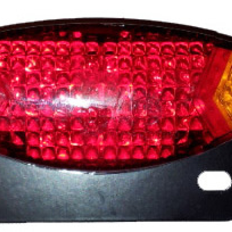 Farolim Leds Vermelho Com Piscas Tdh