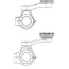 Suporte Telemóvel para Guiador Quad Lock Pro