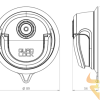 Base com Ventosa Quad Lock Mag