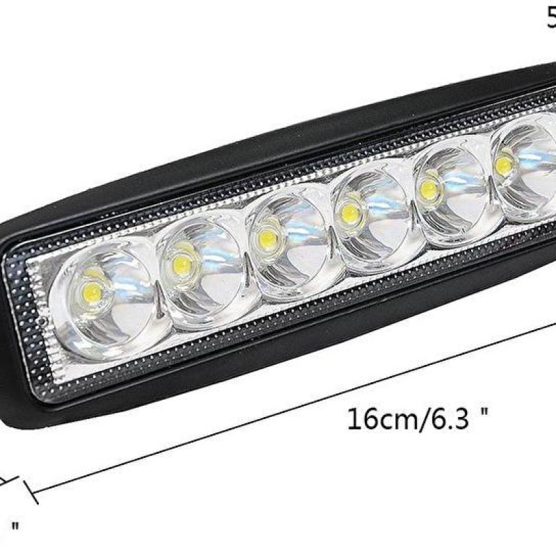 Barra Leds 16x4.5 Black 18w