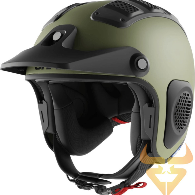 Capacete Shark Atv-Drank Blank Green Matte