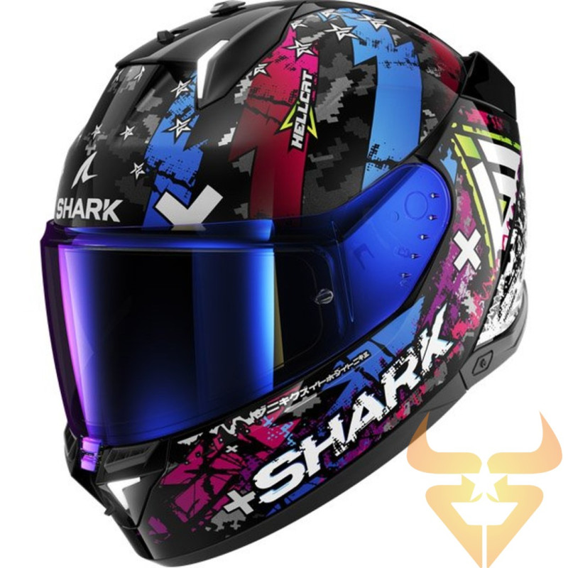 Capacete Shark Skwal I3 Hellcat Black / Blue