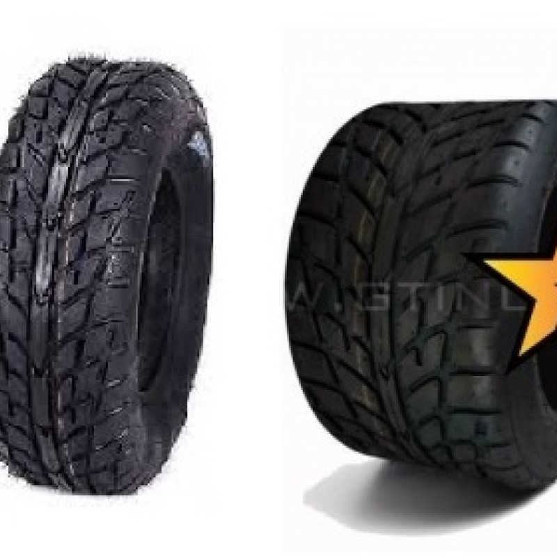 Kit Pneus Sun-f 19x6-10 4t / 225/40-9 4t - Road Slick