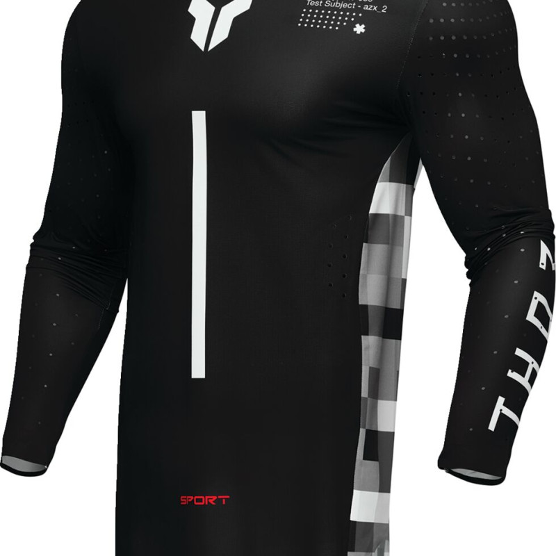 Camisola Thor Sportmode Riot Black / Red