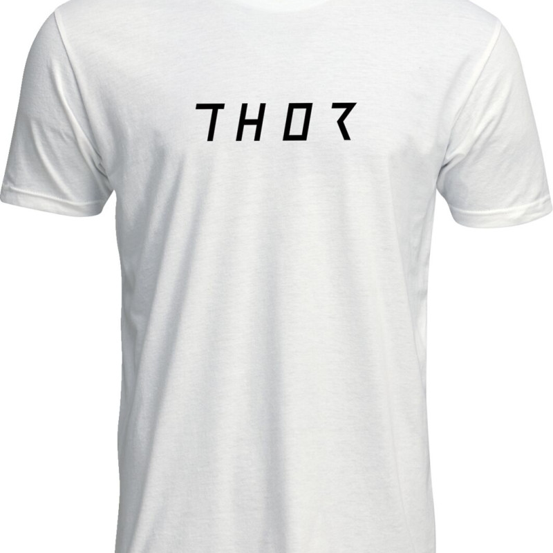 T-shirt Thor Stamped White