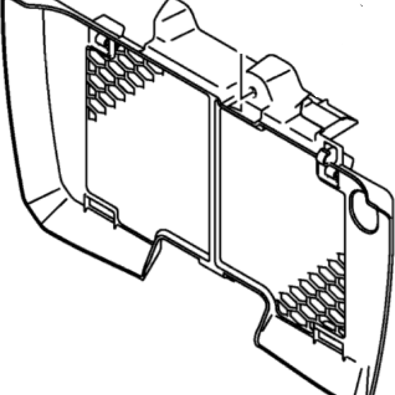 Plastico Radiador Yamaha Yfz 450r 