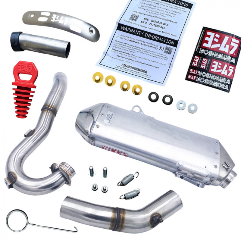 Escape Completo Yoshimura Rs5 Suzuki Ltr 450